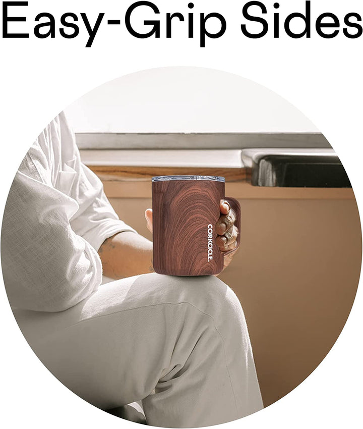 Corkcicle Coffee Mug with Auburn Tigers Primary Logo - Walnut