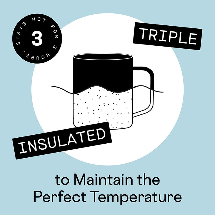 Corkcicle Coffee Mug with Auburn Tigers Primary Logo - Walnut