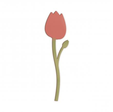 PGD Wooden Flower - Pink Tulip