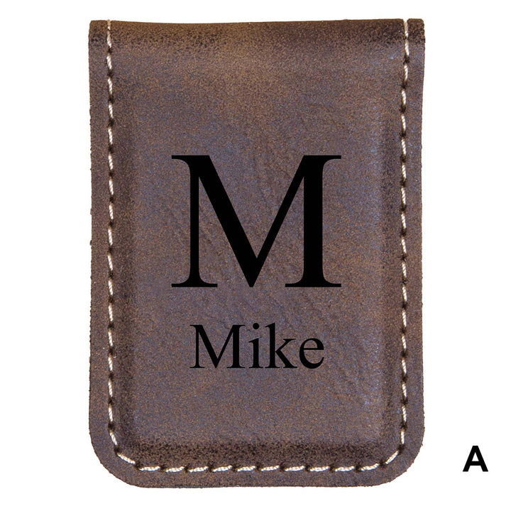 PGD Money Clip - Faux Leather w/Personalization