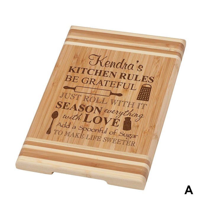 PGD Cutting Board - Bamboo w/Personalization