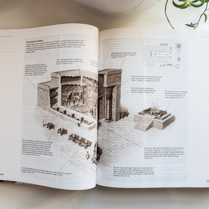 ESV Journaling Study Bible - Church Floral Design - Cloth over Board