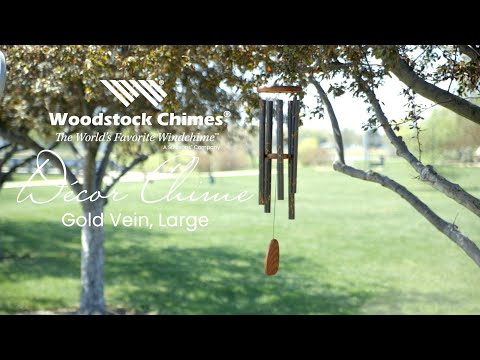 Woodstock Decor Chime™ - Gold Vein, Large