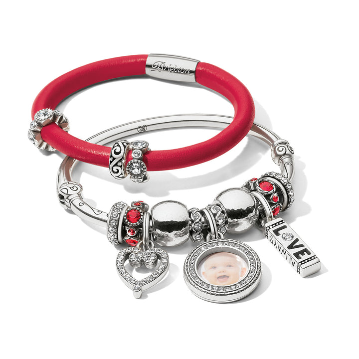 Brighton Memento Circle Photo Charm