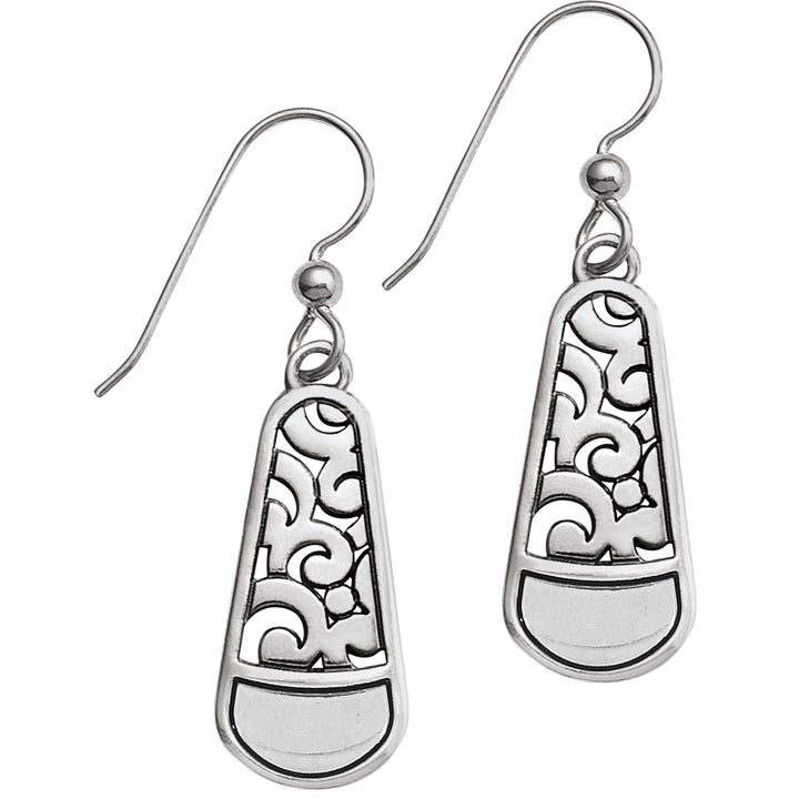 Brighton Catania French Wire Earrings - Silver/Gold