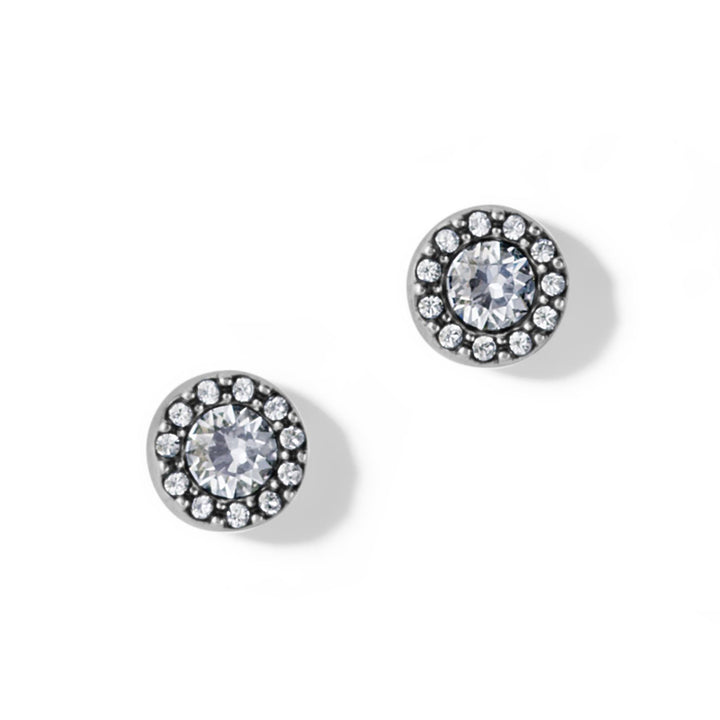 Brighton Illumina Solitaire Post Earrings - Silver