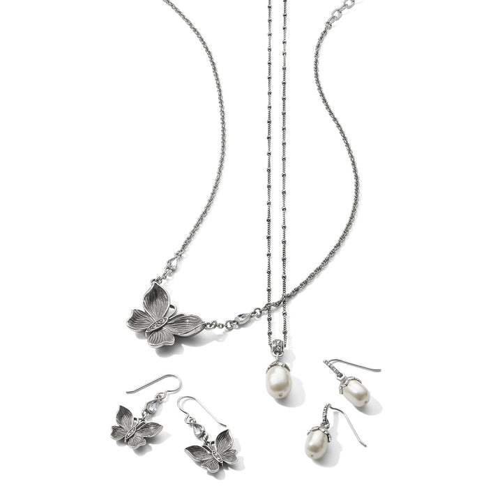 Brighton Everbloom Pearl Drop Earrings