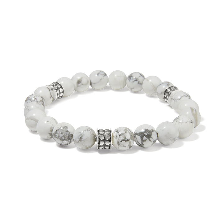 Brighton Pebble Dot Dream Howlite Stretch Bracelet