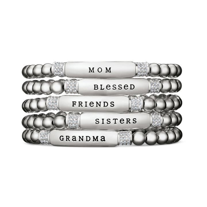 Brighton Meridian Petite Stretch Bracelet - Blessed