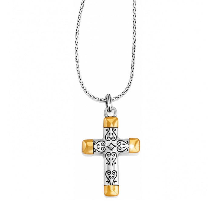 Brighton Venezia Cross Reversible Necklace