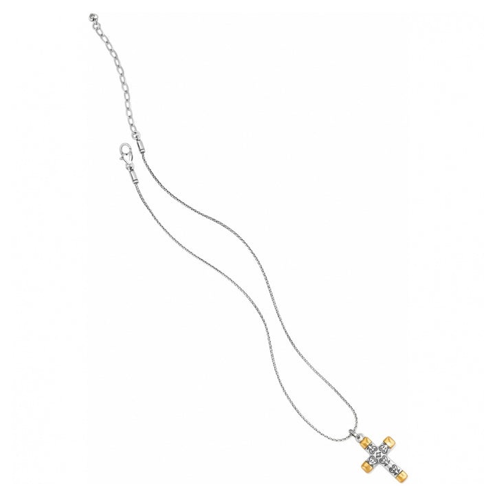 Brighton Venezia Cross Reversible Necklace