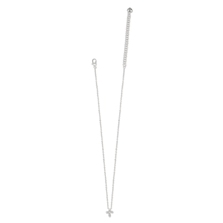 Brighton Enchanting Cross Necklace Gift Box - Silver