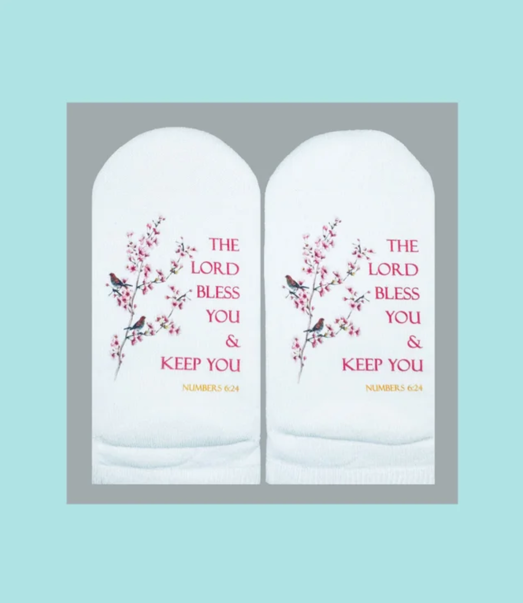 Standing On The Word Socks - Lord Bless You Numbers 6:24