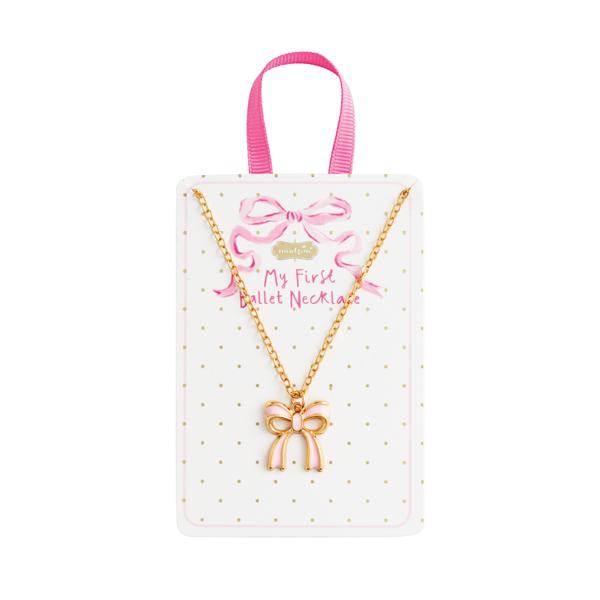 Mud Pie Ballet Bow Necklace