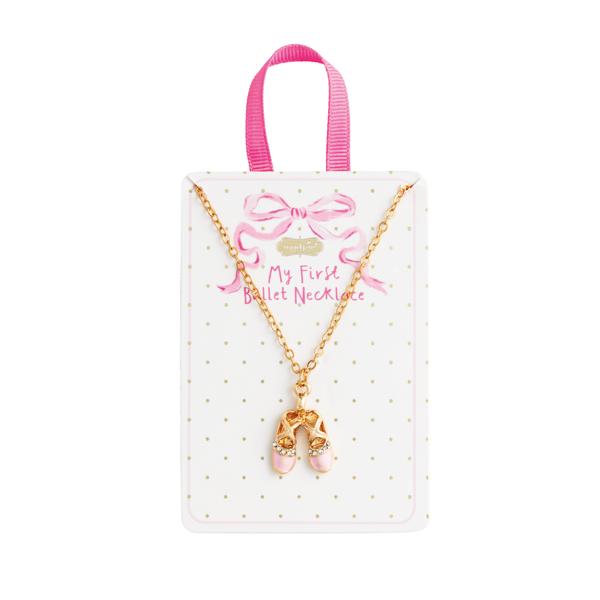 Mud Pie Ballet Shoes Necklace