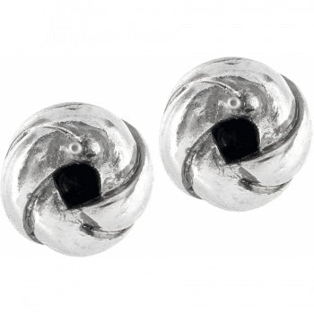 Brighton Love Me Knot Mini Post Earrings Silver
