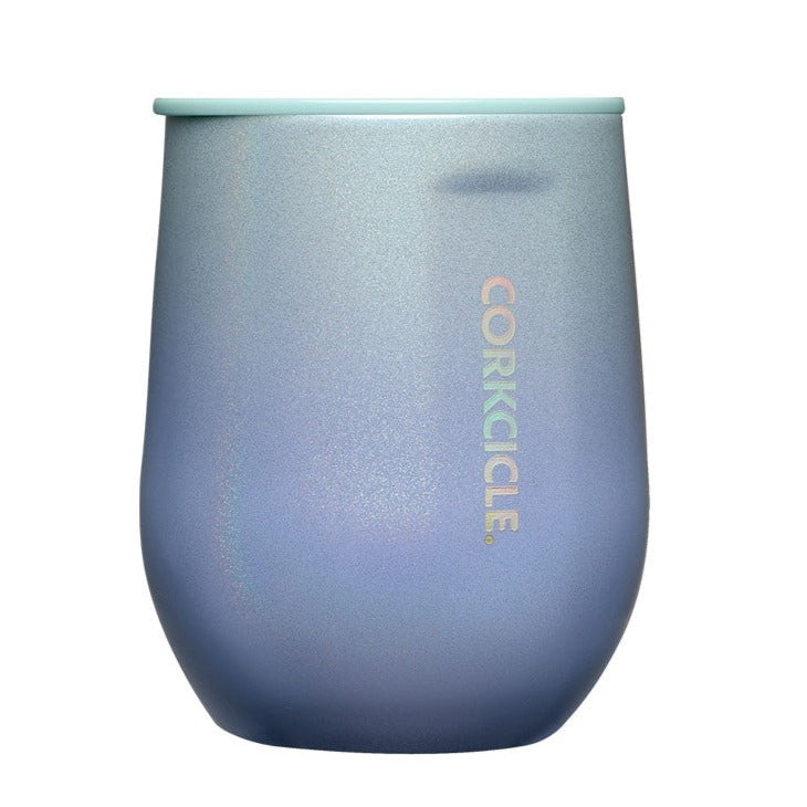 12 oz Stemless in Powder Blue from Corkcicle, Wine Glass