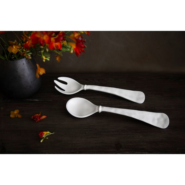 Beatriz Ball VIDA Nube Large Salad Servers - White