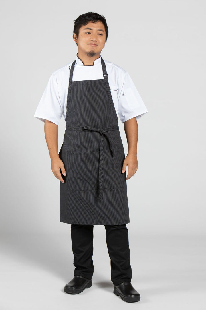 Uncommon Threads Adjustable Butcher Apron #3018 - Gray