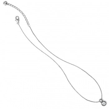 Brighton Infinity Sparkle Petite Silver Necklace