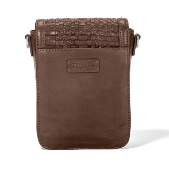 Brighton Ilia Mini Flap Crossbody Bag - Whisky
