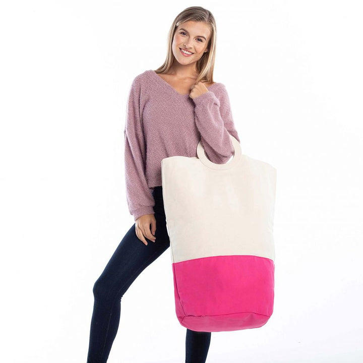 CB Station Laundry Hamper - Hot Pink