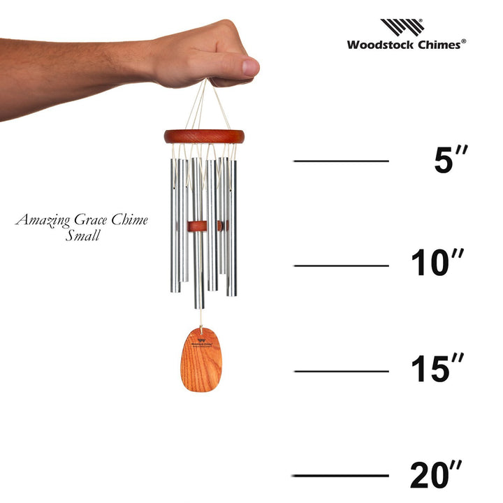 Woodstock Amazing Grace® Chime - Small, Silver