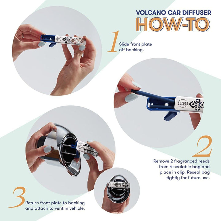 Capri Blue® Car Diffuser - Volcano