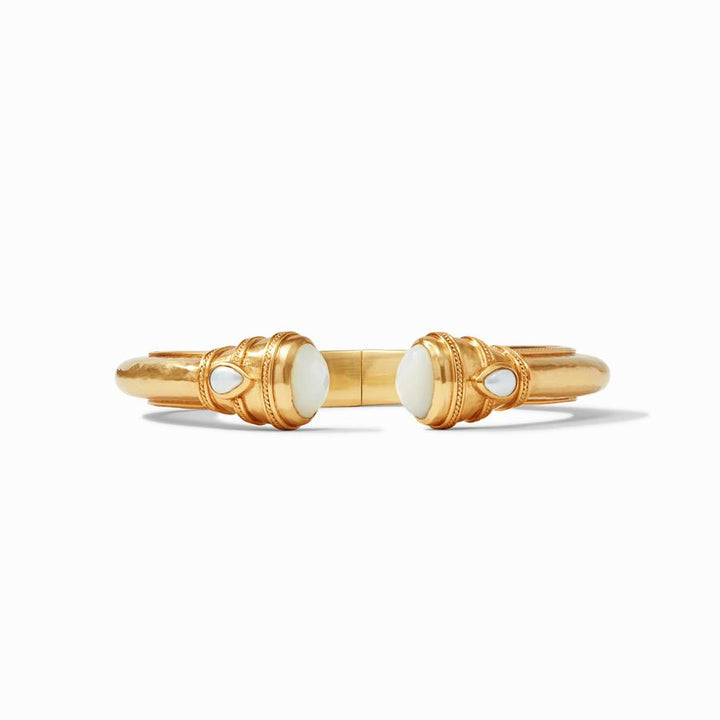 Julie Vos Cannes Demi Cuff -  Gold/Mother of Pearl