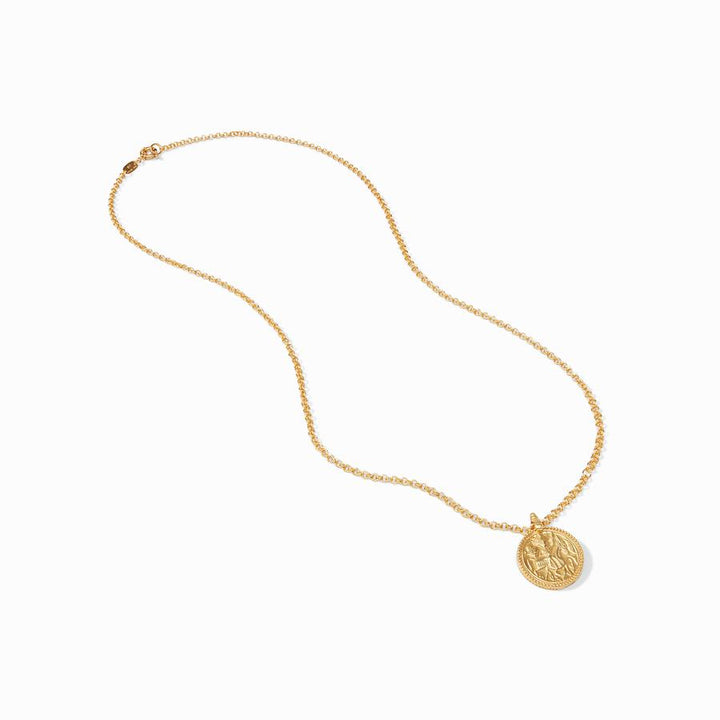 Julie Vos Coin Pendant - Gold