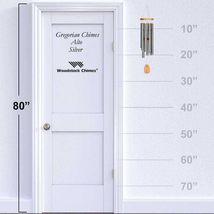 Woodstock Gregorian Chimes® - Alto, Silver