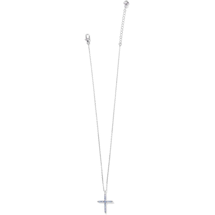Brighton Color Drops Cross Necklace