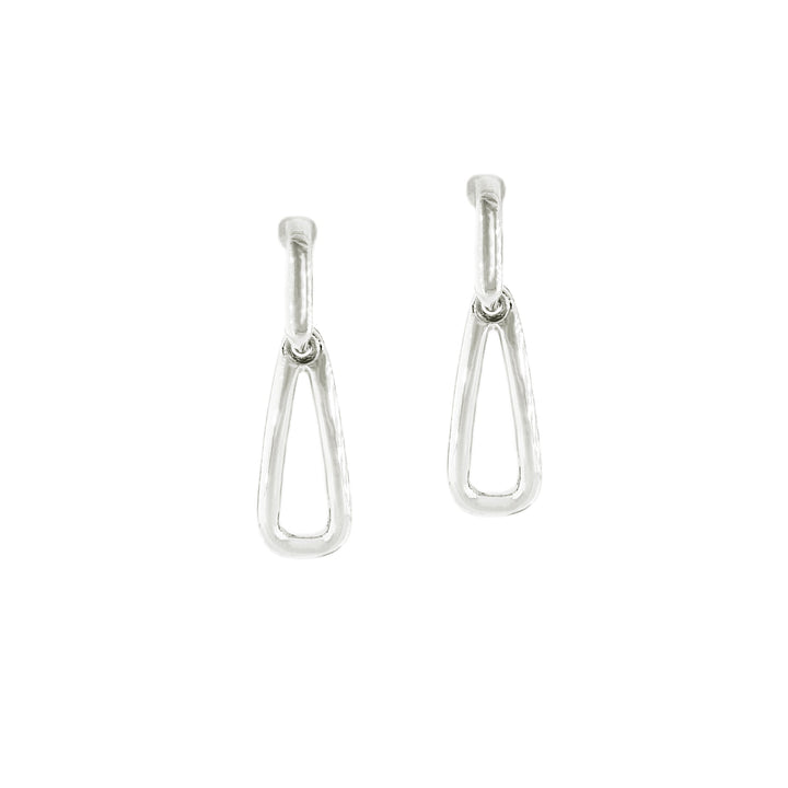 John Medeiros Aldrava Dangle Earrings - Rhodium