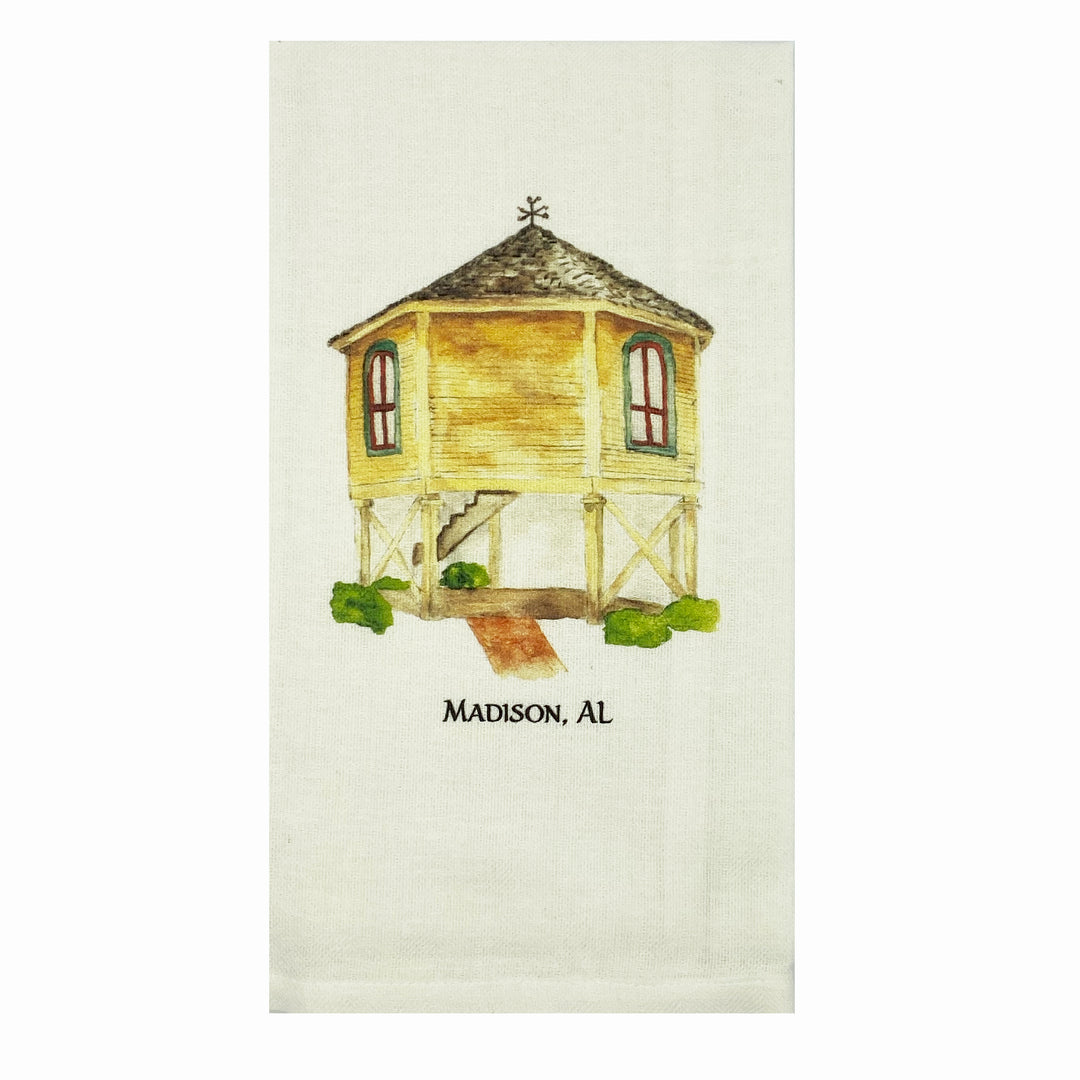 French Graffiti Dish Towel - Madison Roundhouse
