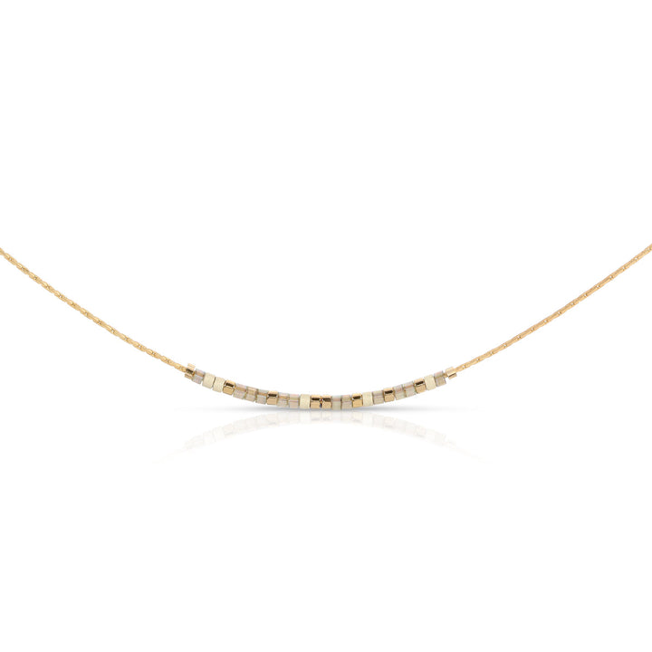 Dot & Dash Morse Code Necklace - Dog Mama