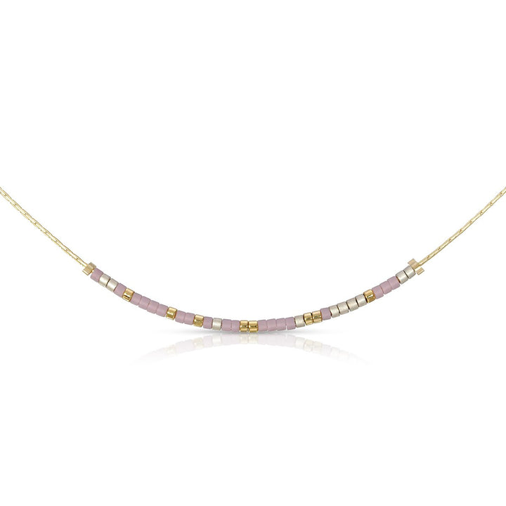 Dot & Dash Morse Code Necklace - Philippians 4:13