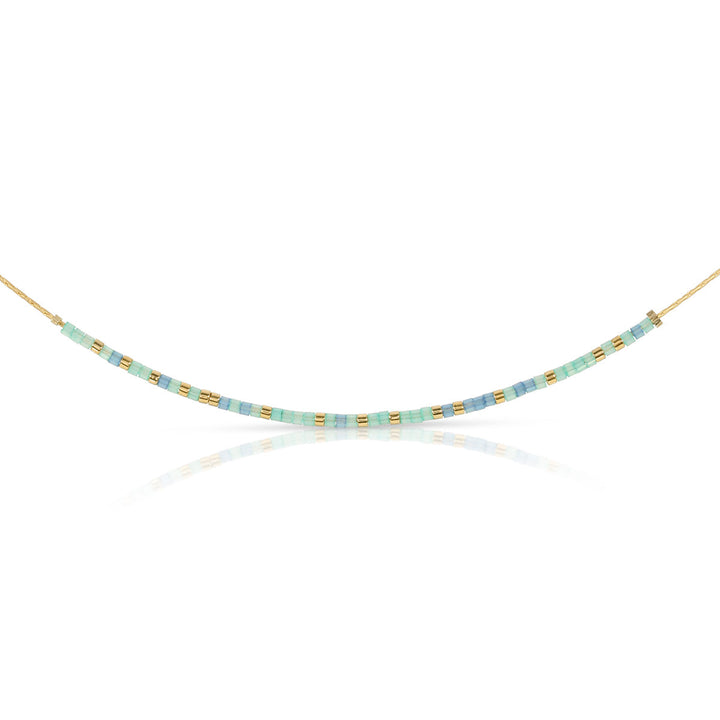 Dot & Dash Morse Code Necklace - Saint Christopher