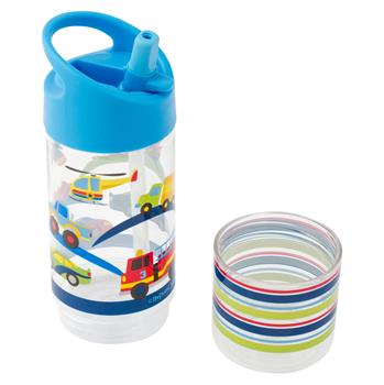 Stephen Joseph Sip & Snack Bottle - Transportation