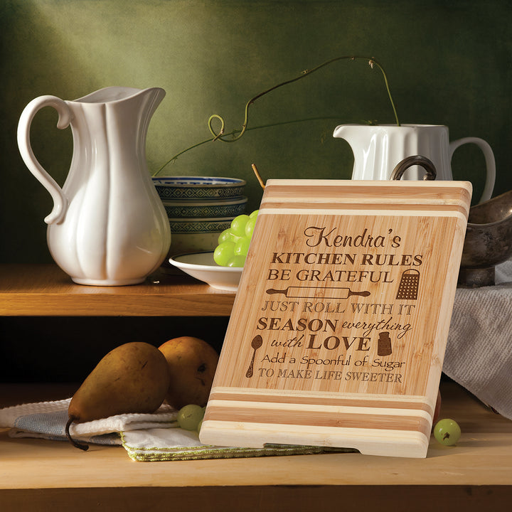 PGD Cutting Board - Bamboo w/Personalization