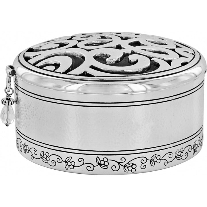 Brighton Skribbel Round Trinket Box