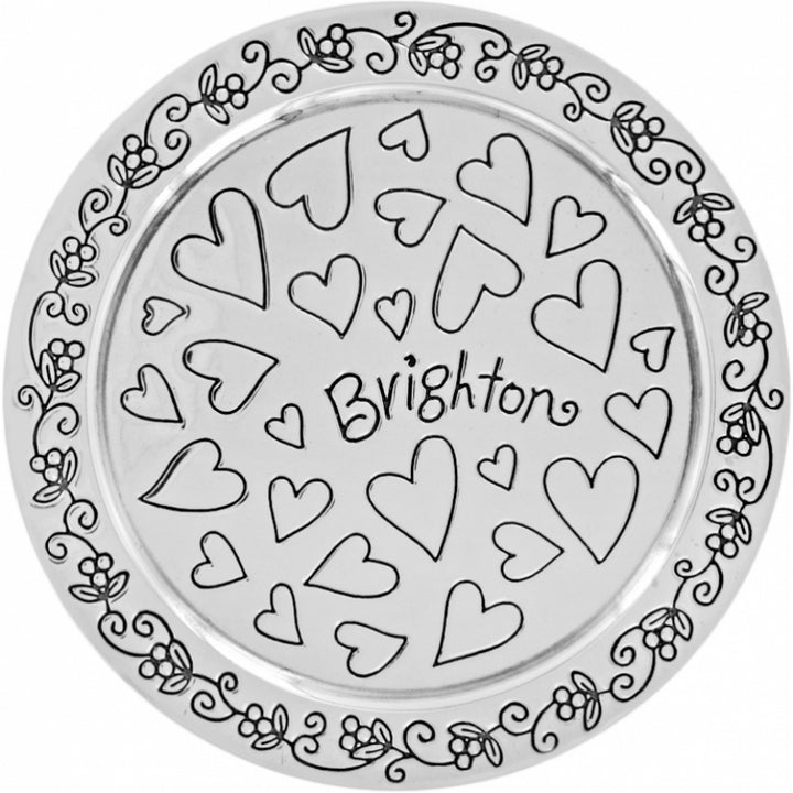 Brighton Skribbel Round Trinket Box