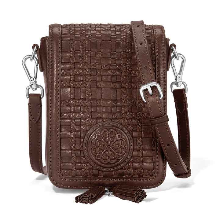 Brighton Ilia Mini Flap Crossbody Bag - Whisky
