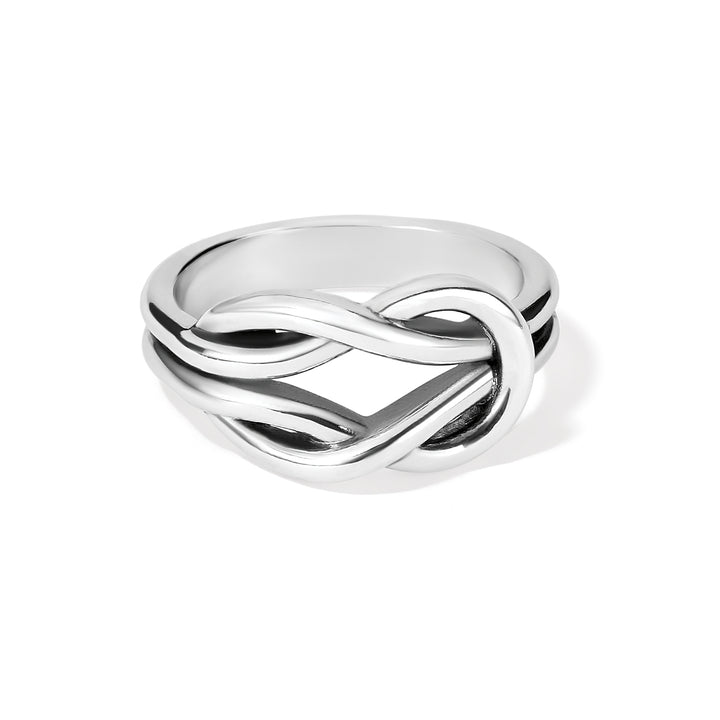 Brighton Interlok Harmony Ring - Size 6 - Silver