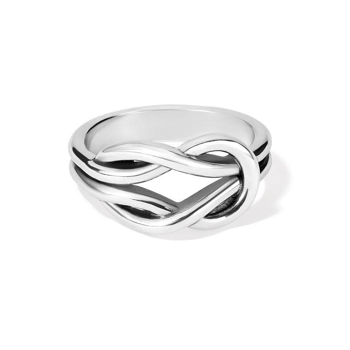 Brighton Interlok Harmony Ring - Size 7 - Silver