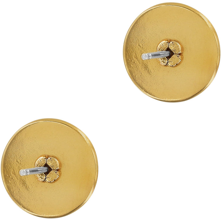 Brighton Ferrara Two Tone Post Earrings Gift Box