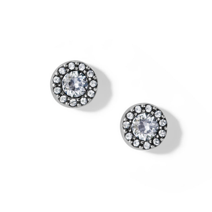 Brighton Illumina Solitaire Post Earrings Gift Box - Silver