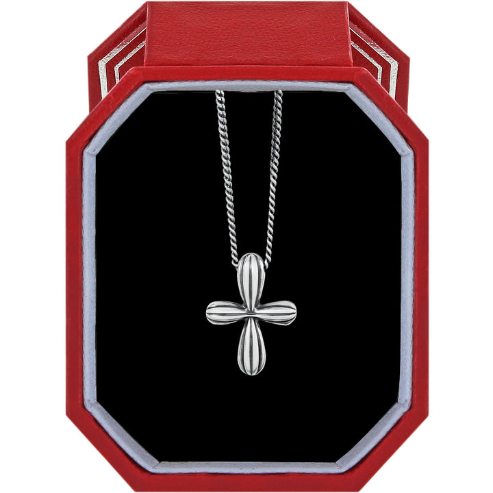 Brighton Amphora Petite Cross Necklace Gift Box