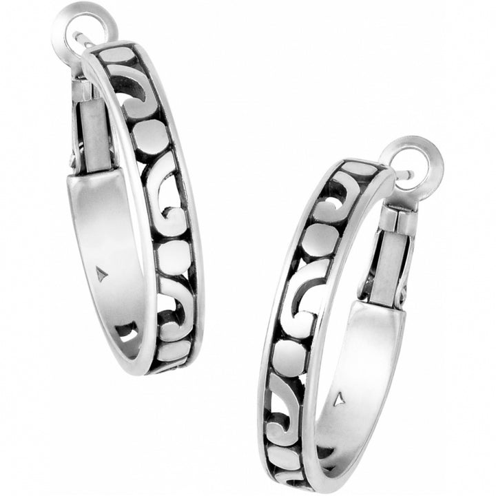 Brighton Contempo Small Hoop Earrings Gift Box - Silver