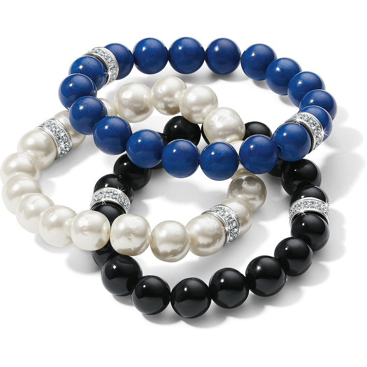 Brighton Meridian Petite Stretch Bracelet - Black