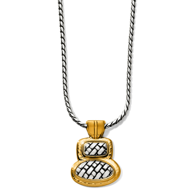 Brighton Ferrara Artisan Two Tone Duo Necklace